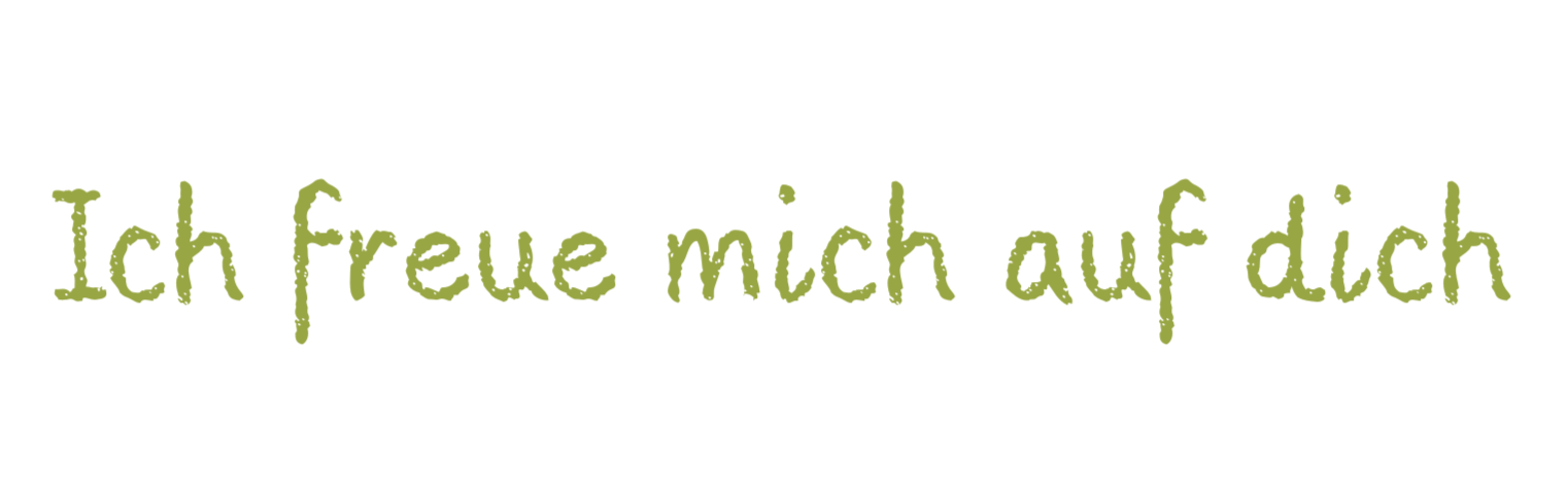 freue mich